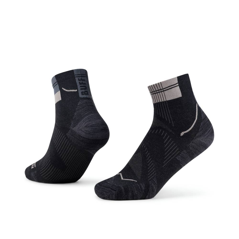 CALCETINES BUFF COOLNET™ MEDIA CAÑA - Black - Imagen 2