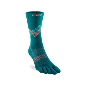 CALCETINES INJINJI RUN LIGHTWEIGHT CREW - Lagoon