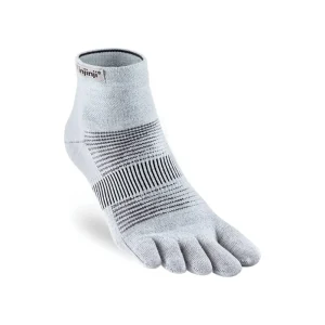 CALCETINES INJINJI RUN LIGHTWEIGHT MINI-CREW - Gray