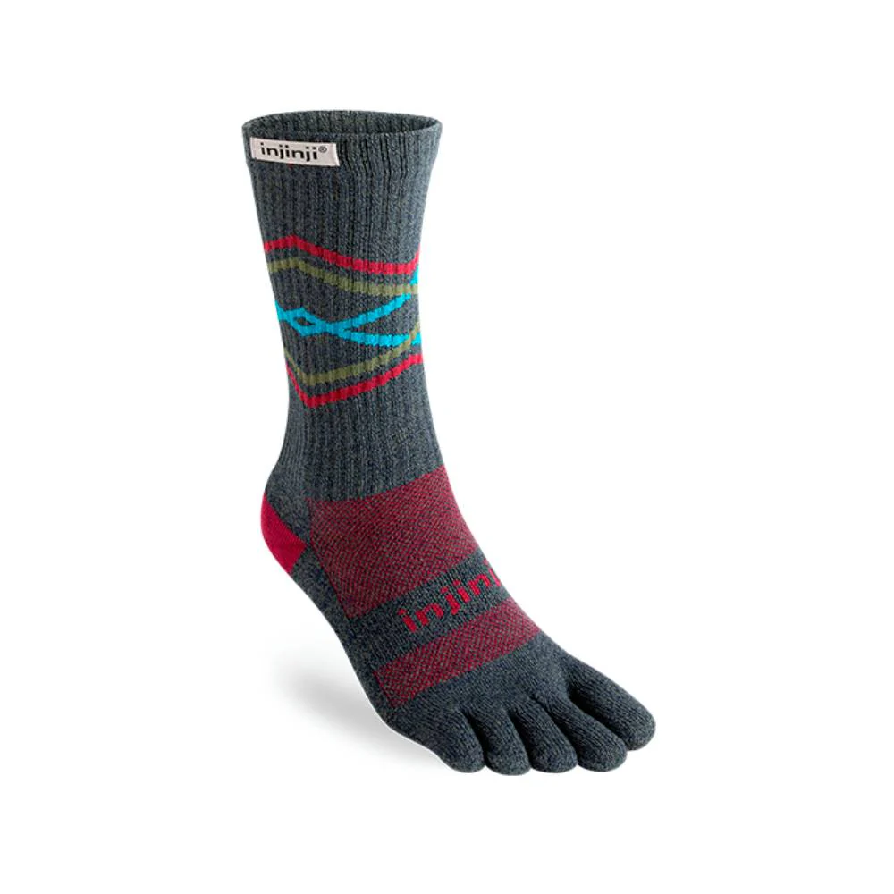 CALCETINES INJINJI TRAIL MIDWEIGHT CREW - Peak - Imagen 2