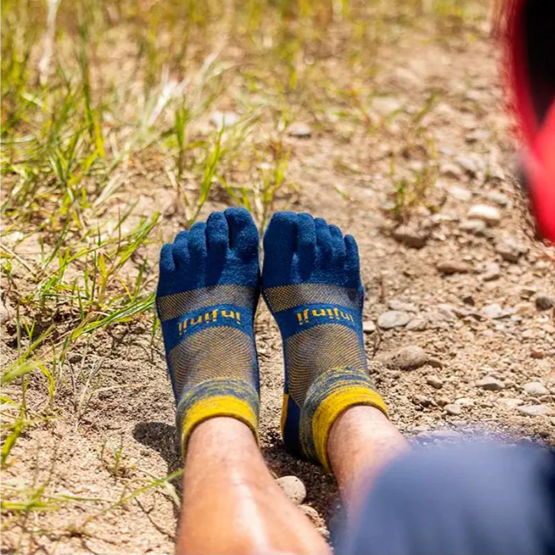 CALCETINES INJINJI TRAIL MIDWEIGHT MINI-CREW - Moonlit - Imagen 5