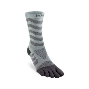 CALCETINES INJINJI ULTRA RUN CREW MUJER - Slate