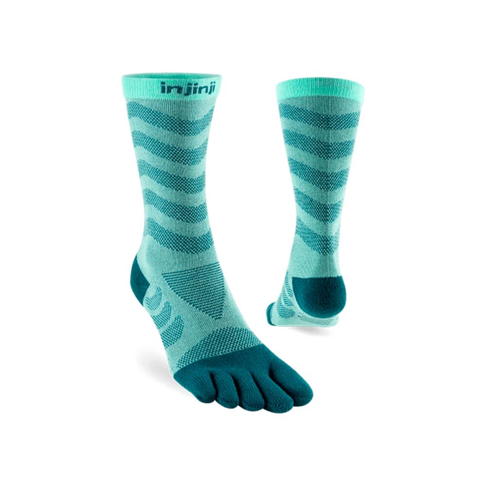 CALCETINES INJINJI ULTRA RUN CREW MUJER - Slate - Imagen 3