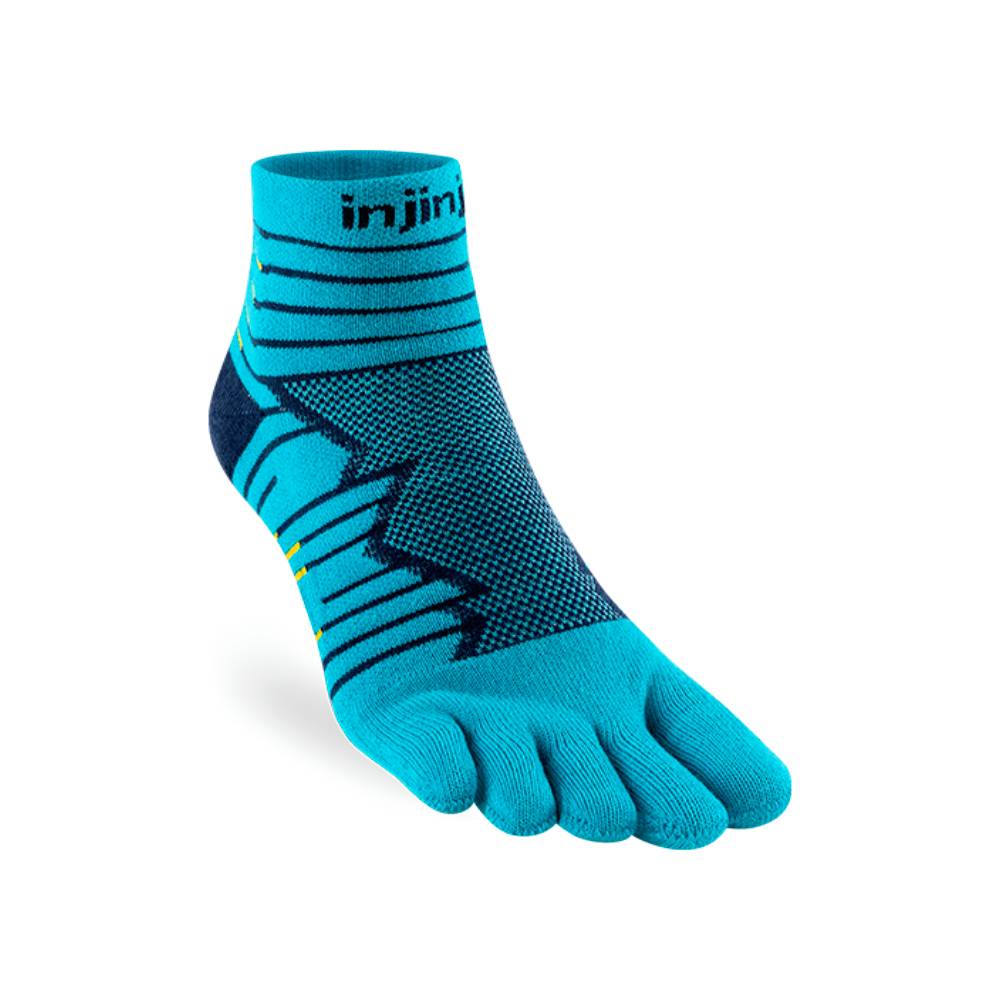 CALCETINES INJINJI ULTRA RUN MINI-CREW - Pacific Blue - Imagen 2