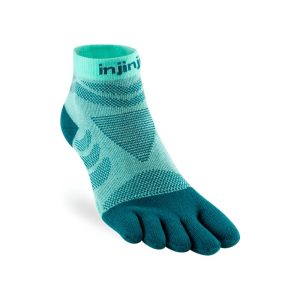 CALCETINES INJINJI ULTRA RUN MINI-CREW MUJER - Glacier
