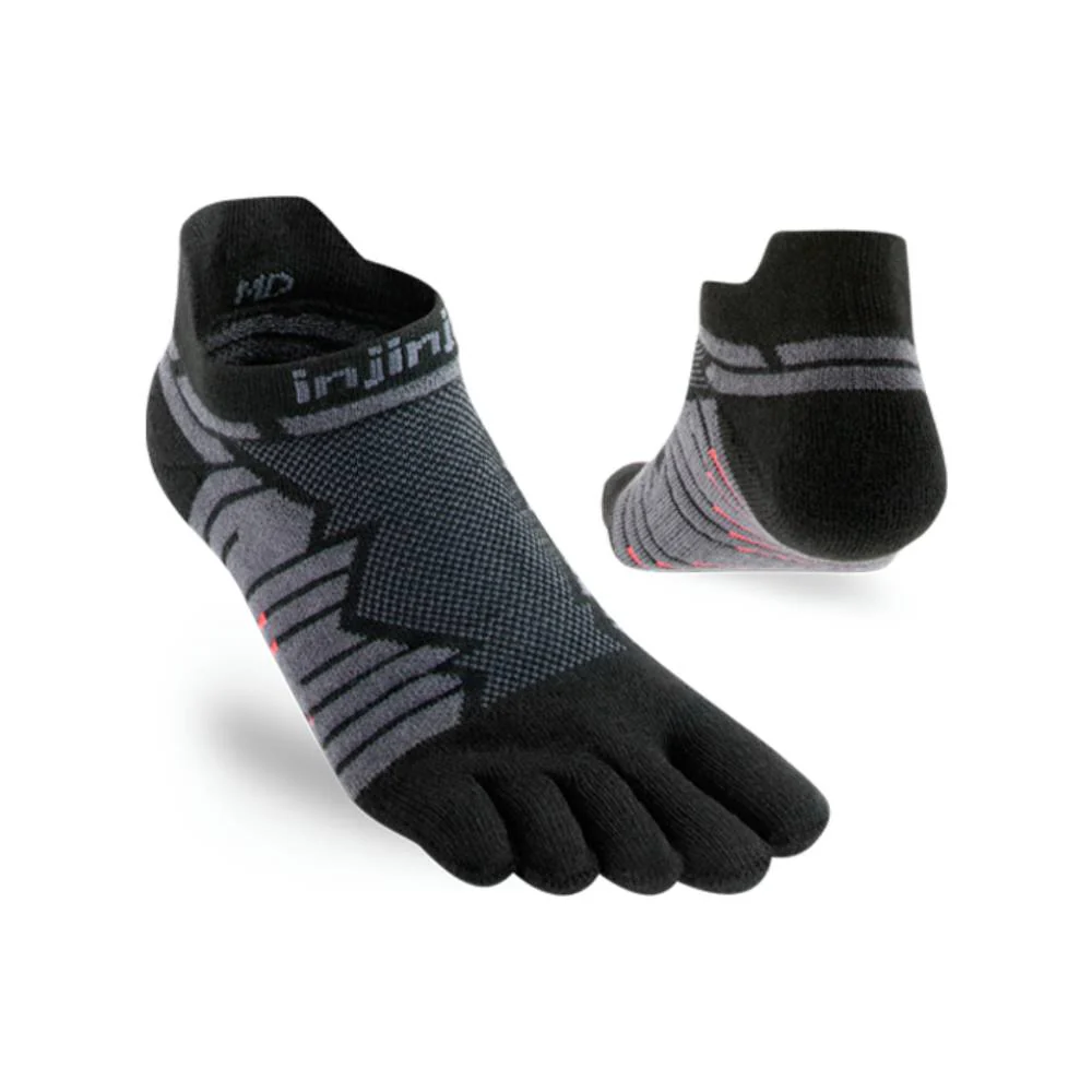 CALCETINES INJINJI ULTRA RUN NO-SHOW - Onyx - Imagen 4