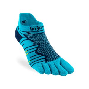 CALCETINES INJINJI ULTRA RUN NO-SHOW - Pacific Blue