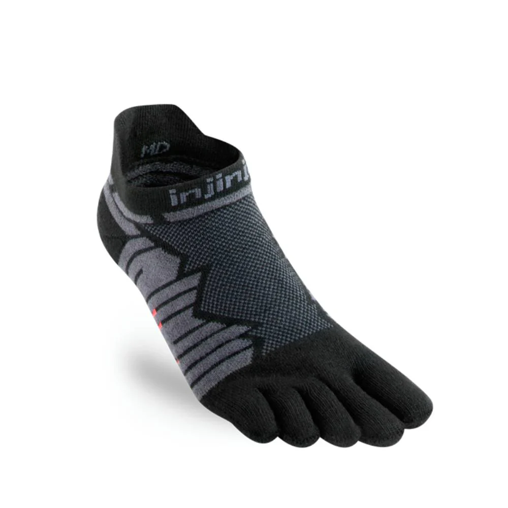 CALCETINES INJINJI ULTRA RUN NO-SHOW - Onyx - Imagen 2
