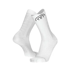 CALCETINES SIDAS RUN ANATOMIC CREW - Blanco