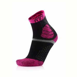 CALCETINES SIDAS TRAIL PROTECT - Negro / Rosa