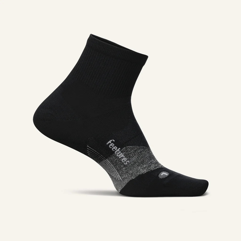 CALCETINES FEETURES ELITE ULTRA LIGHT QUARTER - Basic Black - Imagen 3