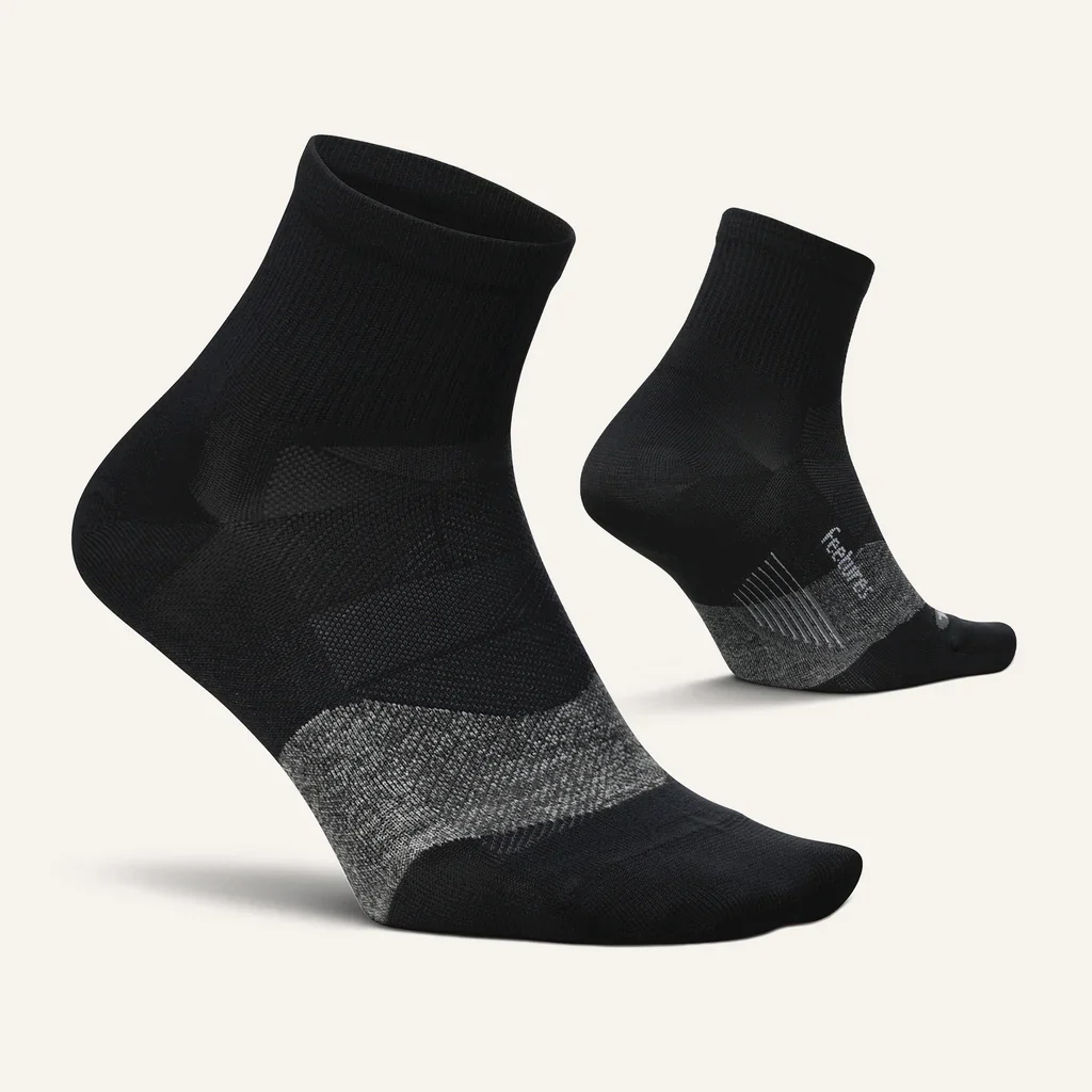 CALCETINES FEETURES ELITE ULTRA LIGHT QUARTER - Basic Black - Imagen 2