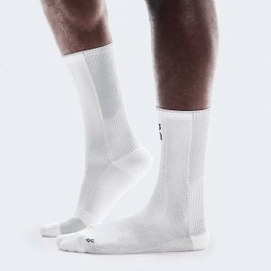 CALCETINES ON PERFORMANCE RUN HIGH - White / Glacier