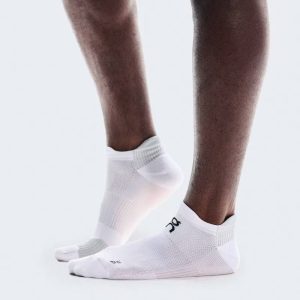 CALCETINES ON PERFORMANCE RUN LOW - White / Glacier