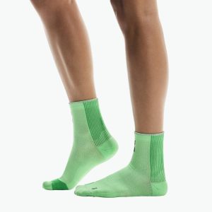 CALCETINES ON PERFORMANCE RUN MID - Honeydew / Parsley