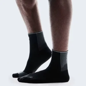 CALCETINES ON PERFORMANCE RUN MID - Black / Eclipse