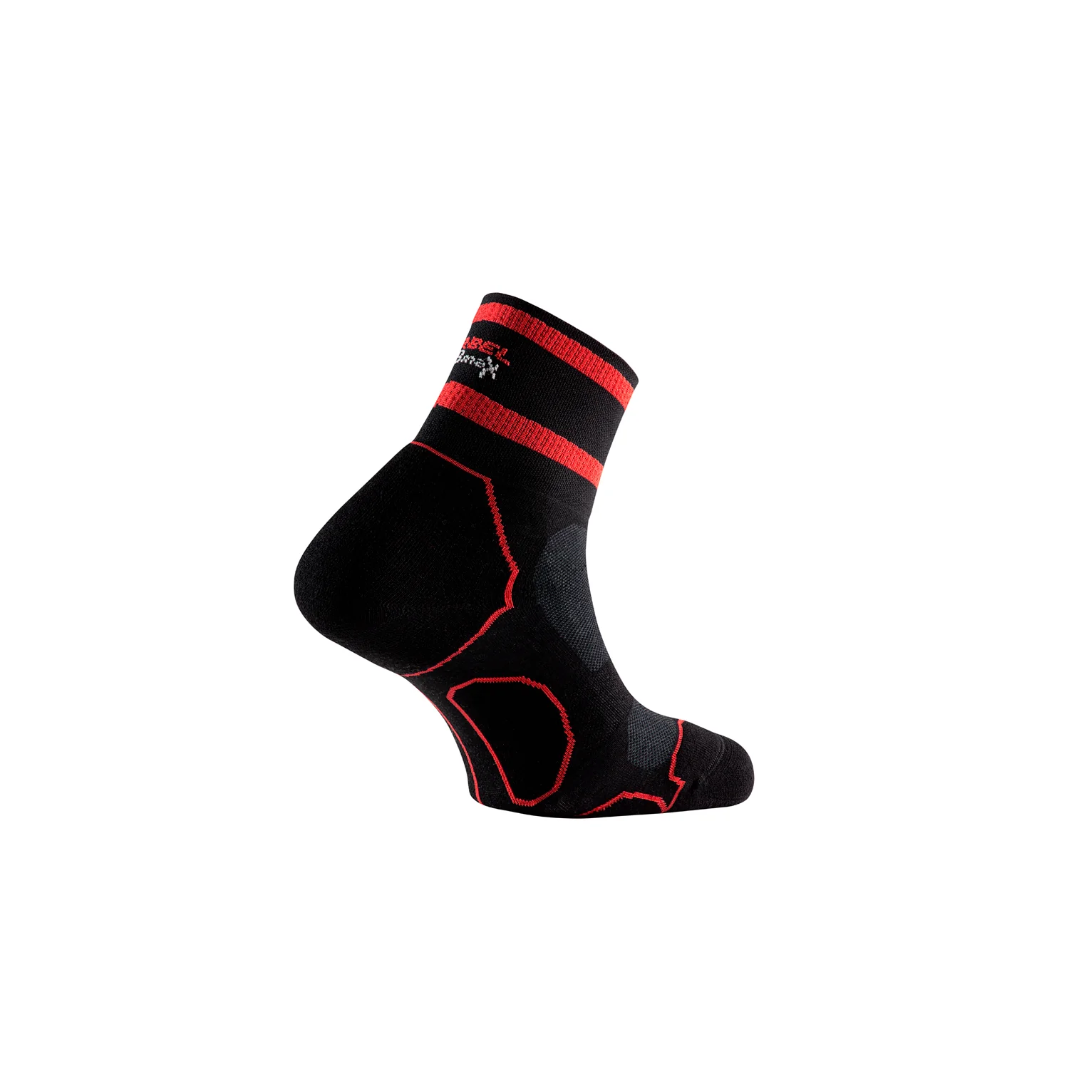 CALCETINES LURBEL DESAFÍO SPIRIT FOUR - Negro / Rojo - Imagen 3