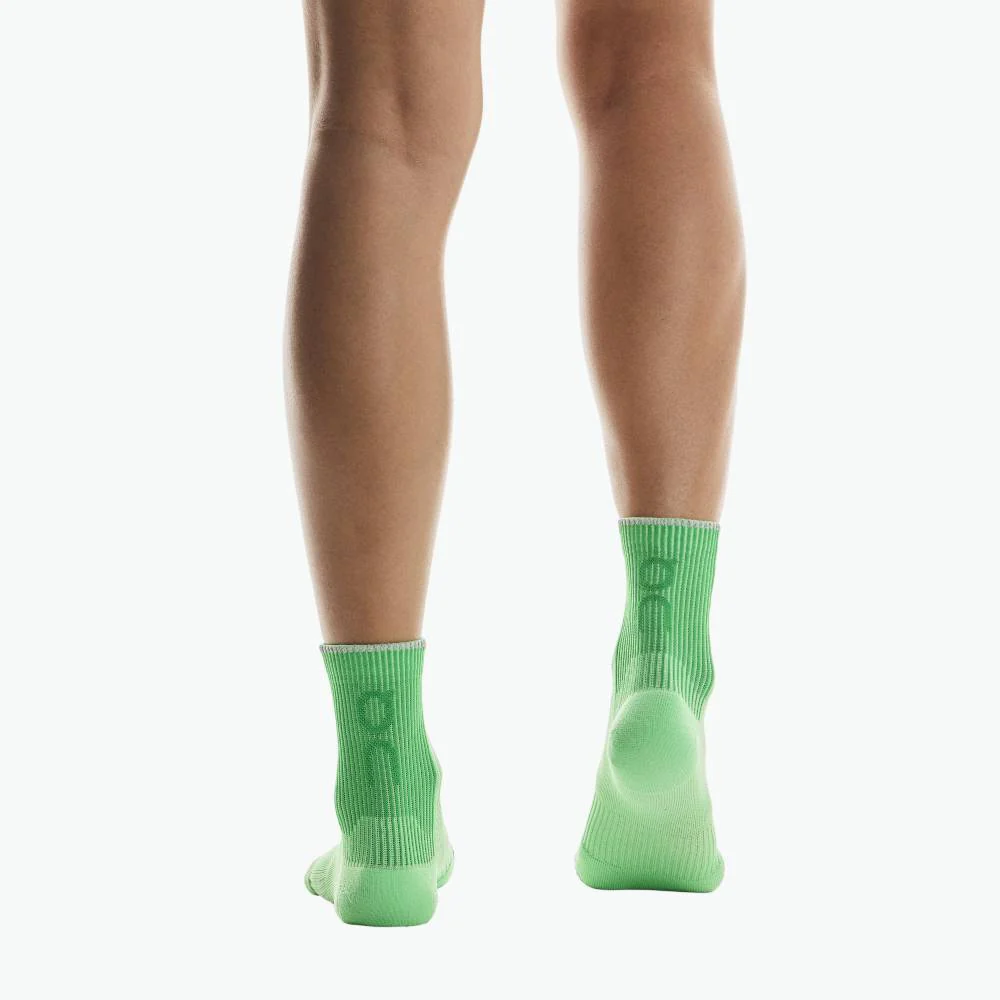 CALCETINES ON PERFORMANCE RUN MID - Honeydew / Parsley - Imagen 6