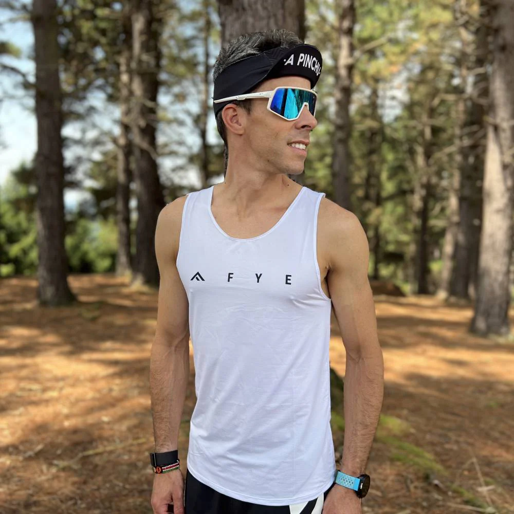 CAMISETA DE TIRANTES TÉCNICA FIND YOUR EVEREST ELITE - Blanco - Imagen 7