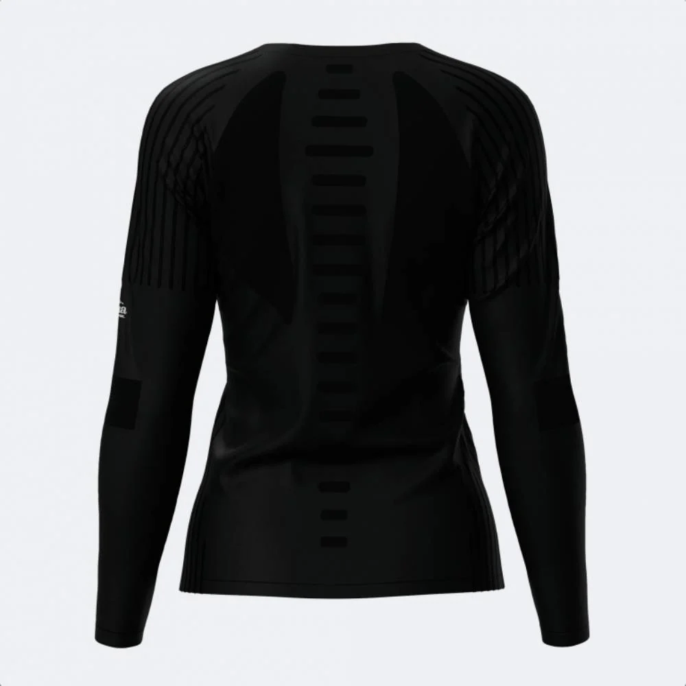 CAMISETA MANGA LARGA JOMA EXPLORER MUJER - Negro - Imagen 3