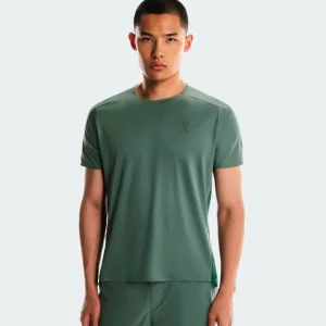 CAMISETA ON PERFORMANCE-T - Olive / Spirulina