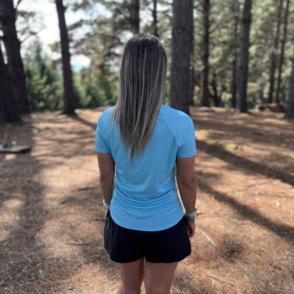 CAMISETA TÉCNICA FIND YOUR EVEREST ELITE MUJER - Total Mint - Imagen 6