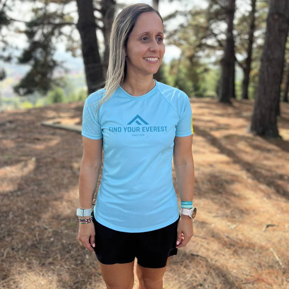 CAMISETA TÉCNICA FIND YOUR EVEREST ELITE MUJER - Total Mint