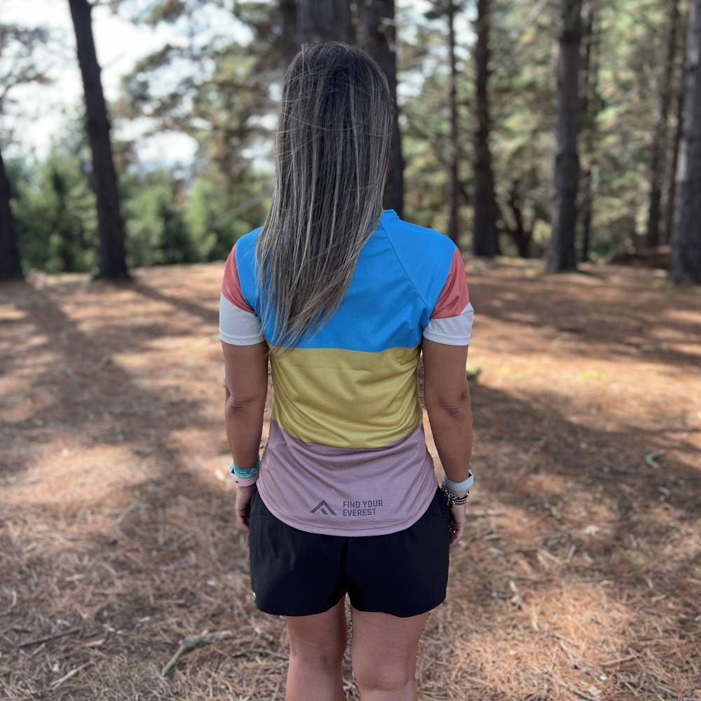 CAMISETA TÉCNICA FIND YOUR EVEREST MUJER - Blue Mustard - Imagen 6