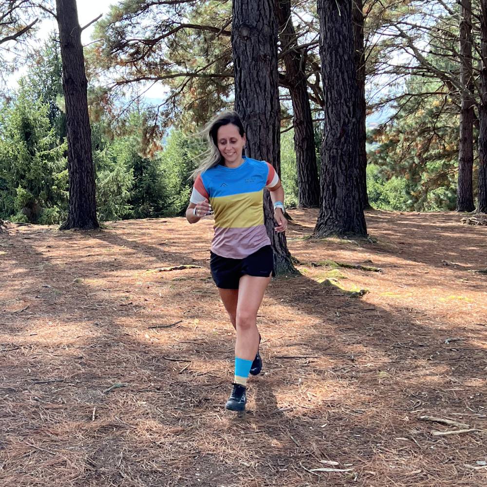 CAMISETA TÉCNICA FIND YOUR EVEREST MUJER - Blue Mustard - Imagen 3