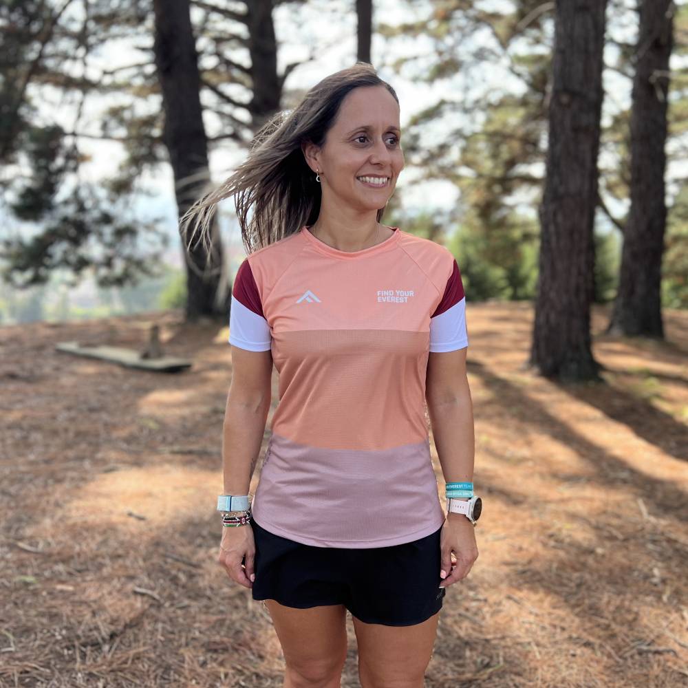 CAMISETA TÉCNICA FIND YOUR EVEREST MUJER - Orange Wines - Imagen 4