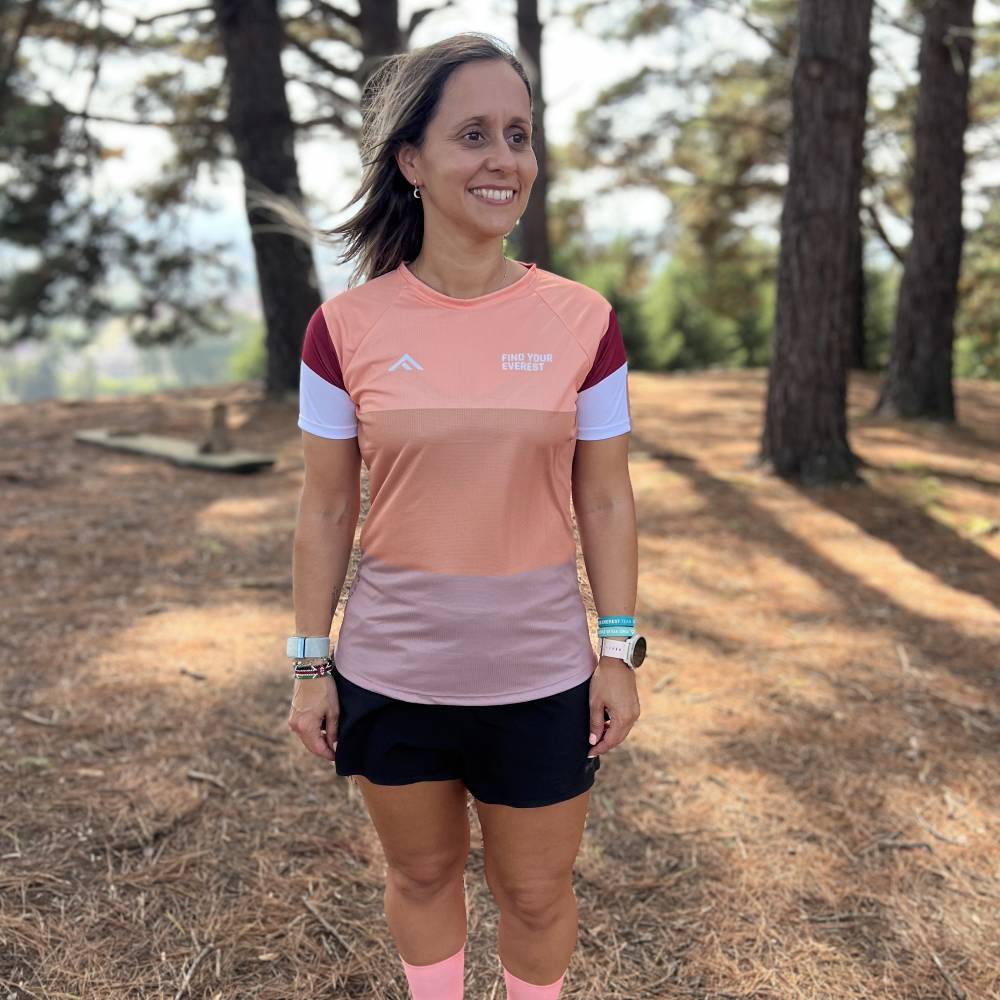 CAMISETA TÉCNICA FIND YOUR EVEREST MUJER - Orange Wines - Imagen 2