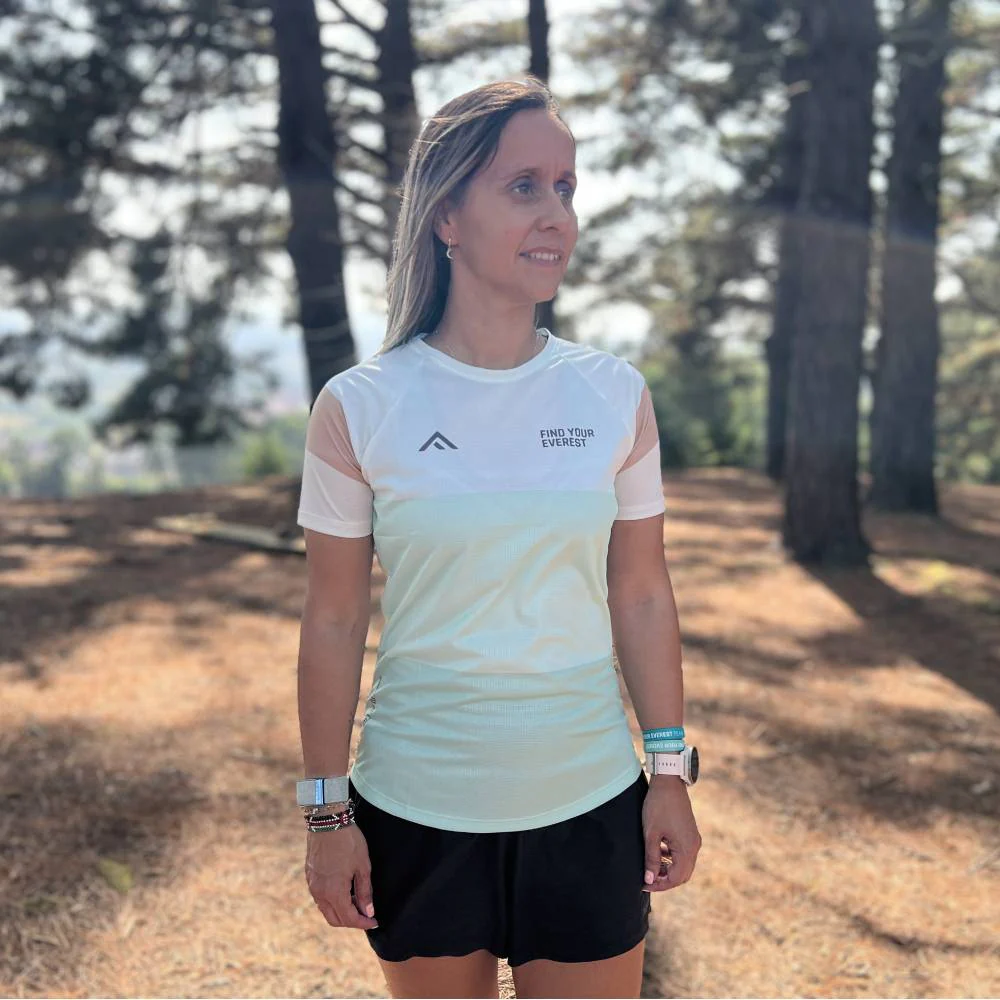 CAMISETA TÉCNICA FIND YOUR EVEREST MUJER - Sage