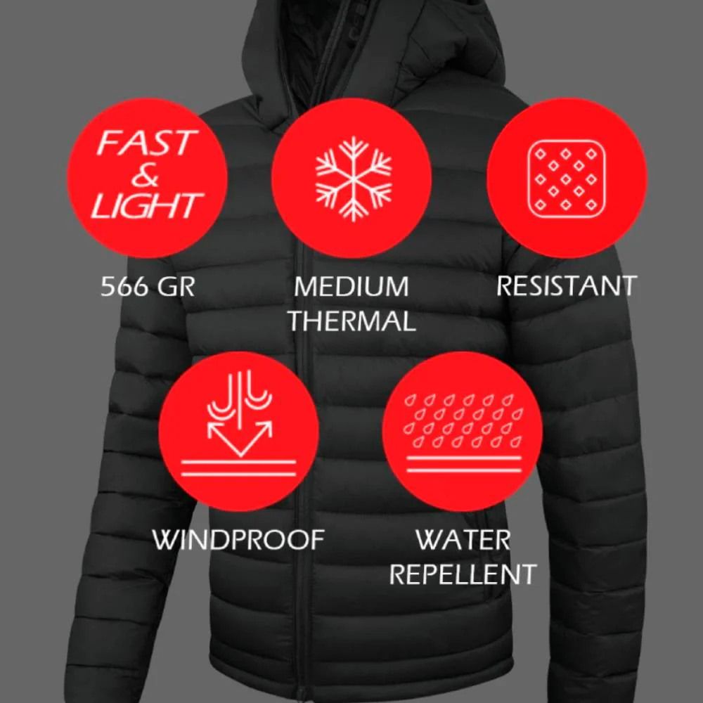 CHAQUETA OS2O FASTLITE NEODOWN - Moutard - Imagen 4
