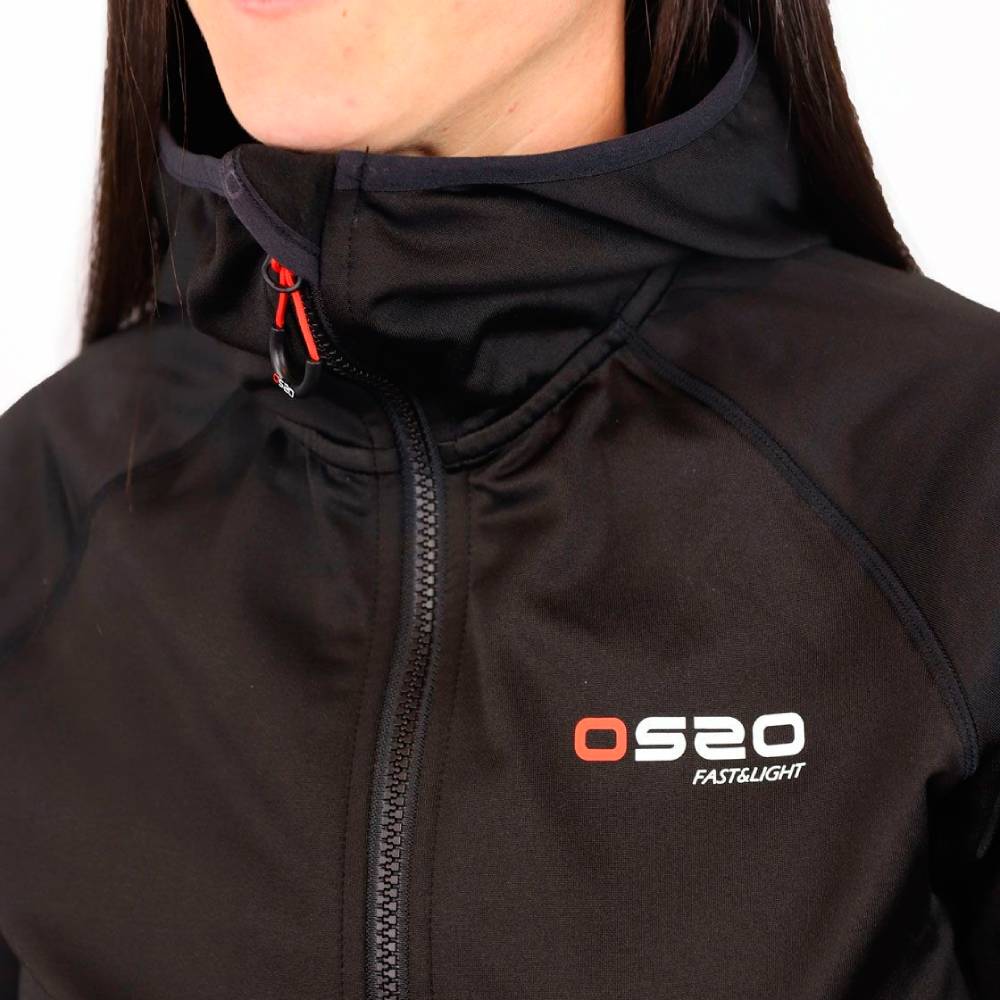 CHAQUETA OS2O HOKA PRO MUJER - All Black - Imagen 7