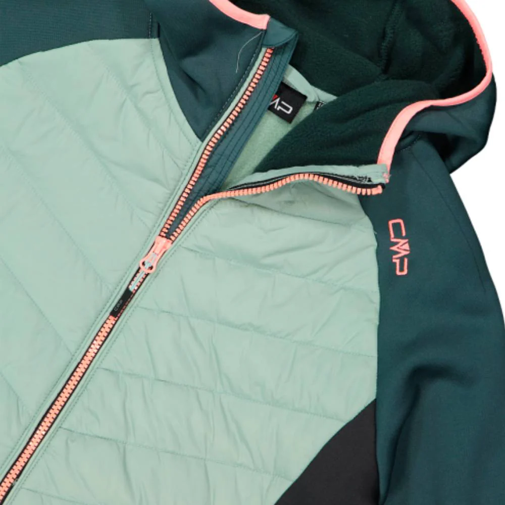 CHAQUETA UNLIMITECH HYBRID CMP MUJER - Trek Green - Imagen 6