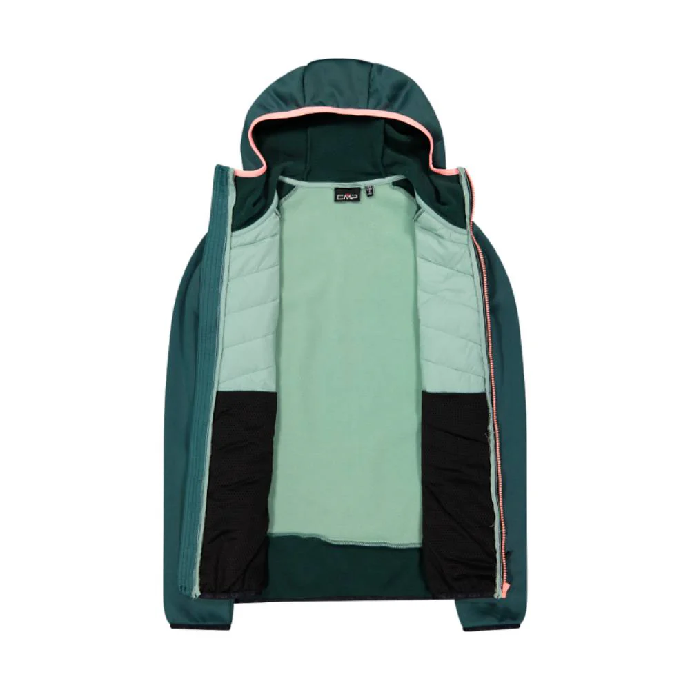 CHAQUETA UNLIMITECH HYBRID CMP MUJER - Trek Green - Imagen 5