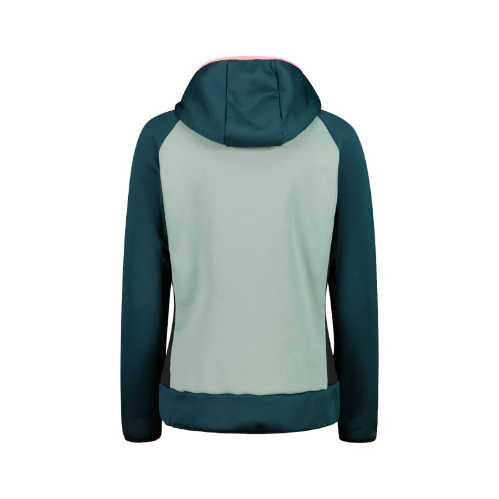 CHAQUETA UNLIMITECH HYBRID CMP MUJER - Trek Green - Imagen 3
