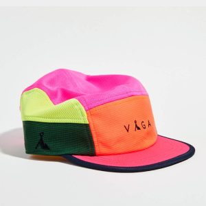 GORRA VÅGA CLUB - Neon yellow / Green / Neon pink / Navy blue