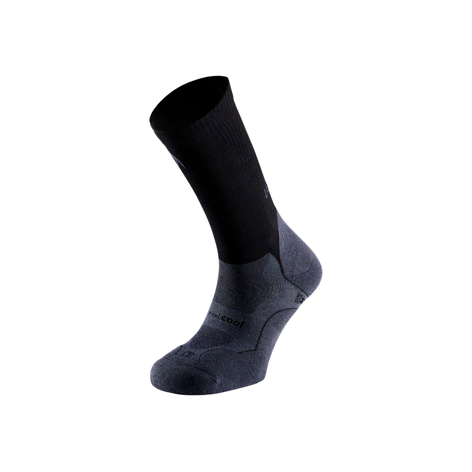 CALCETINES LURBEL GRAVITY - Gris Marengo / Negro - Imagen 2