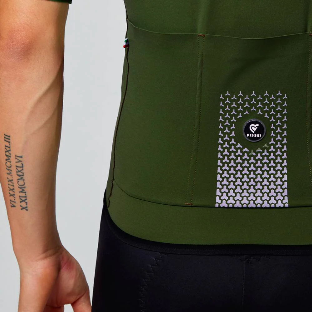 MAILLOT PISSEI PRIMAPELLE - Verde Militare - Imagen 8