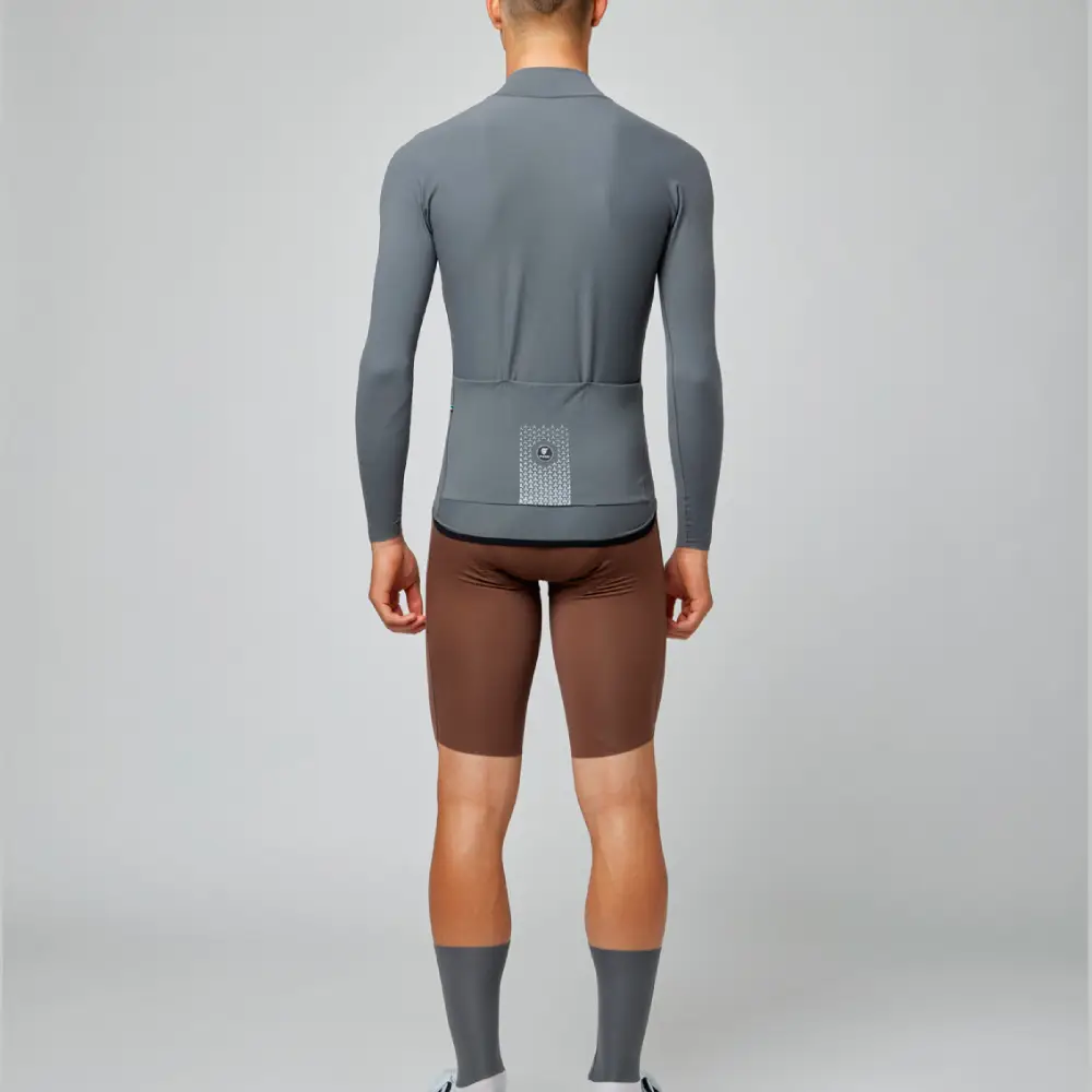 MAILLOT PISSEI PRIMAPELLE MANGA LARGA - Grigio - Imagen 5