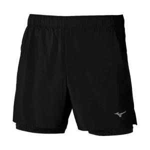 MALLA PANTALÓN MIZUNO CORE 5,5"  - Negro