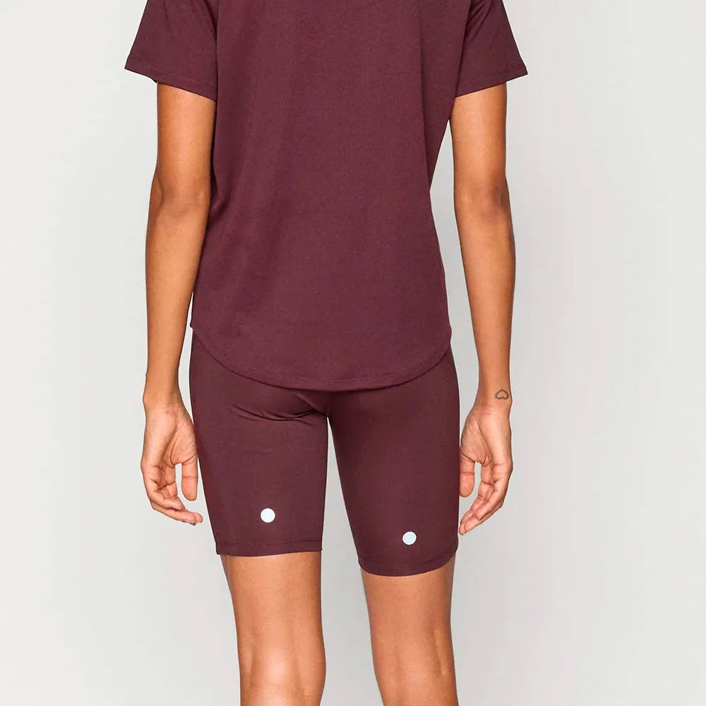 MALLAS ASICS ROAD HIGH WAIST 8" SPRINTER MUJER - Dark Currant - Imagen 3