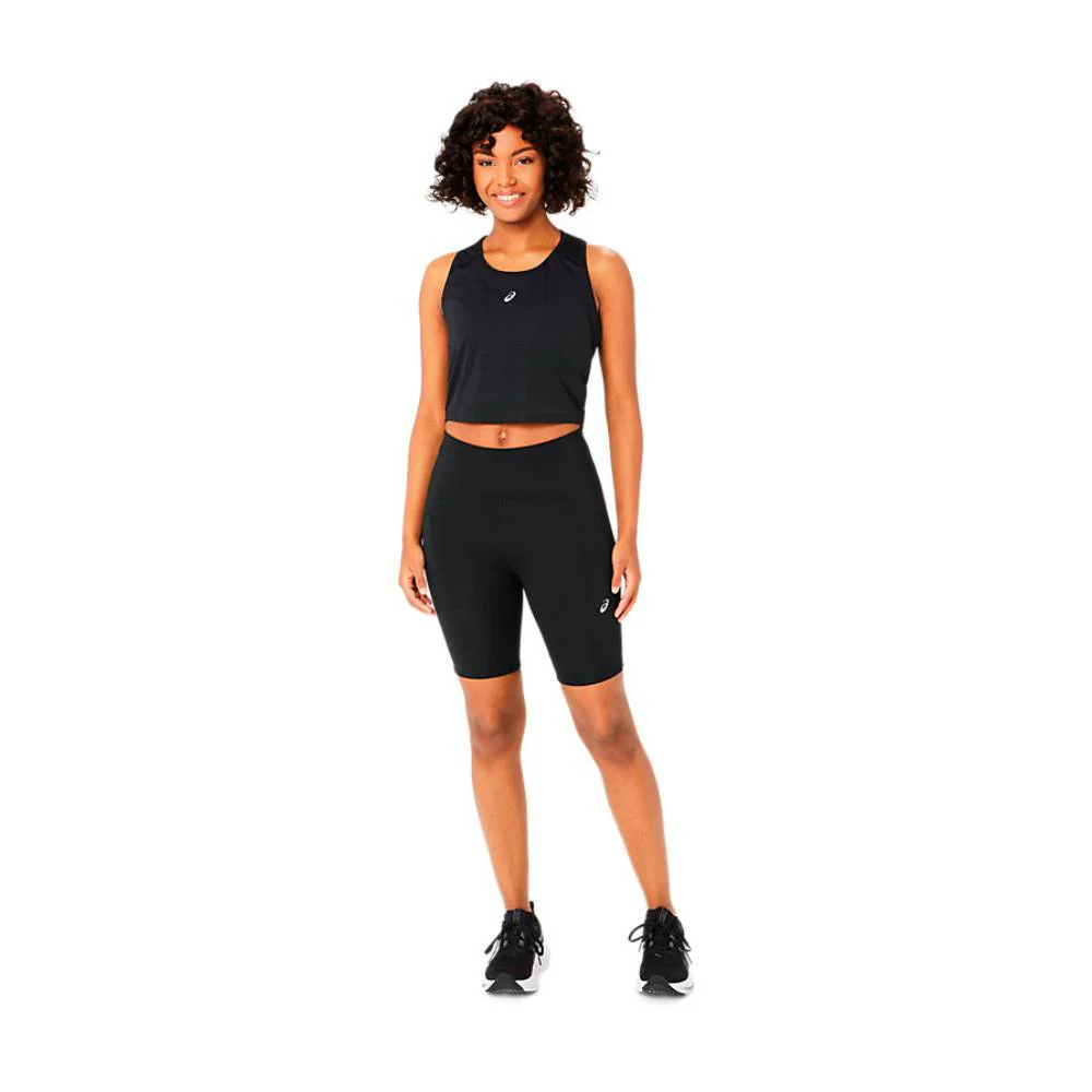 MALLAS ASICS ROAD HIGH WAIST 8" SPRINTER MUJER - Negro - Imagen 3