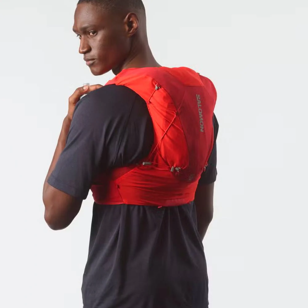 MOCHILA CHALECO SALOMON ADV SKIN 12 2025 - Flame Scarlet / Haute Red - Imagen 5