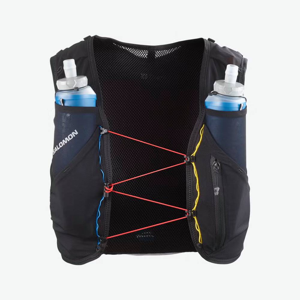 MOCHILA CHALECO SALOMON ADV SKIN 5 - Race Flag / Black / White - Imagen 3