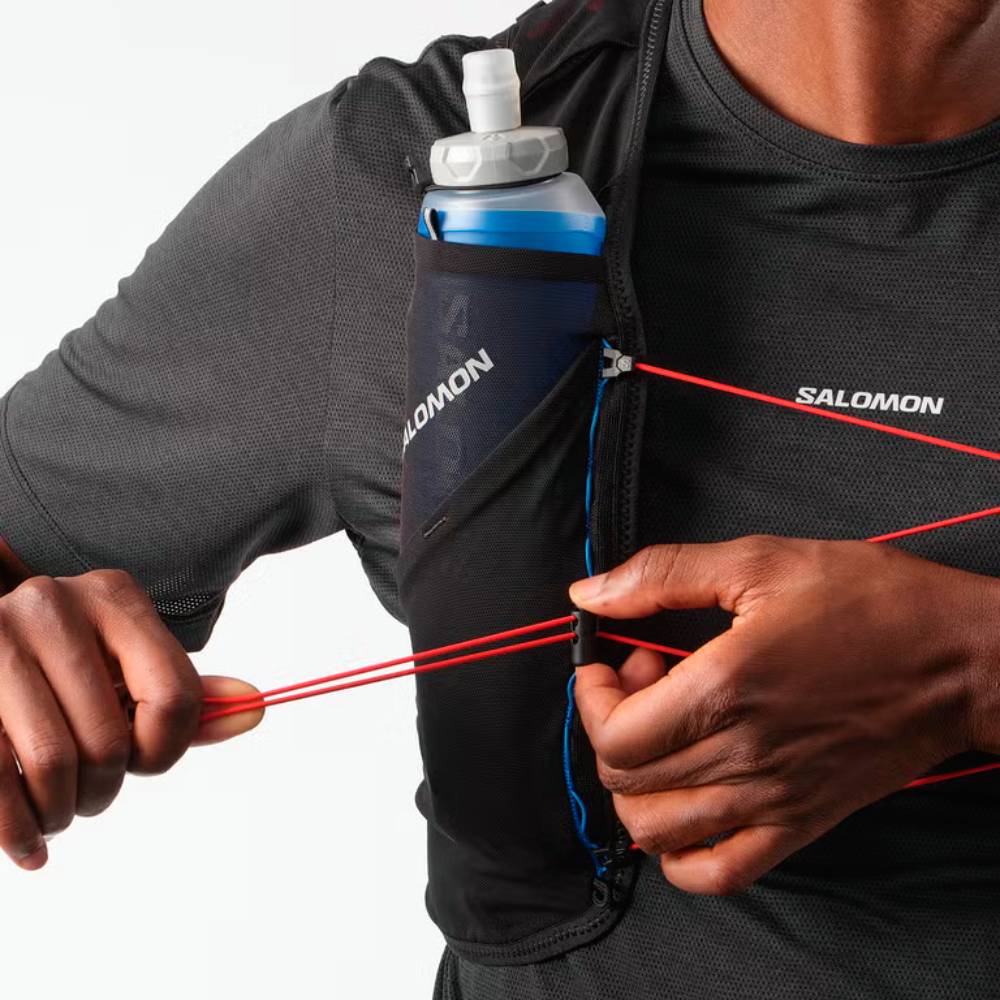 MOCHILA CHALECO SALOMON ADV SKIN 5 - Race Flag / Black / White - Imagen 7