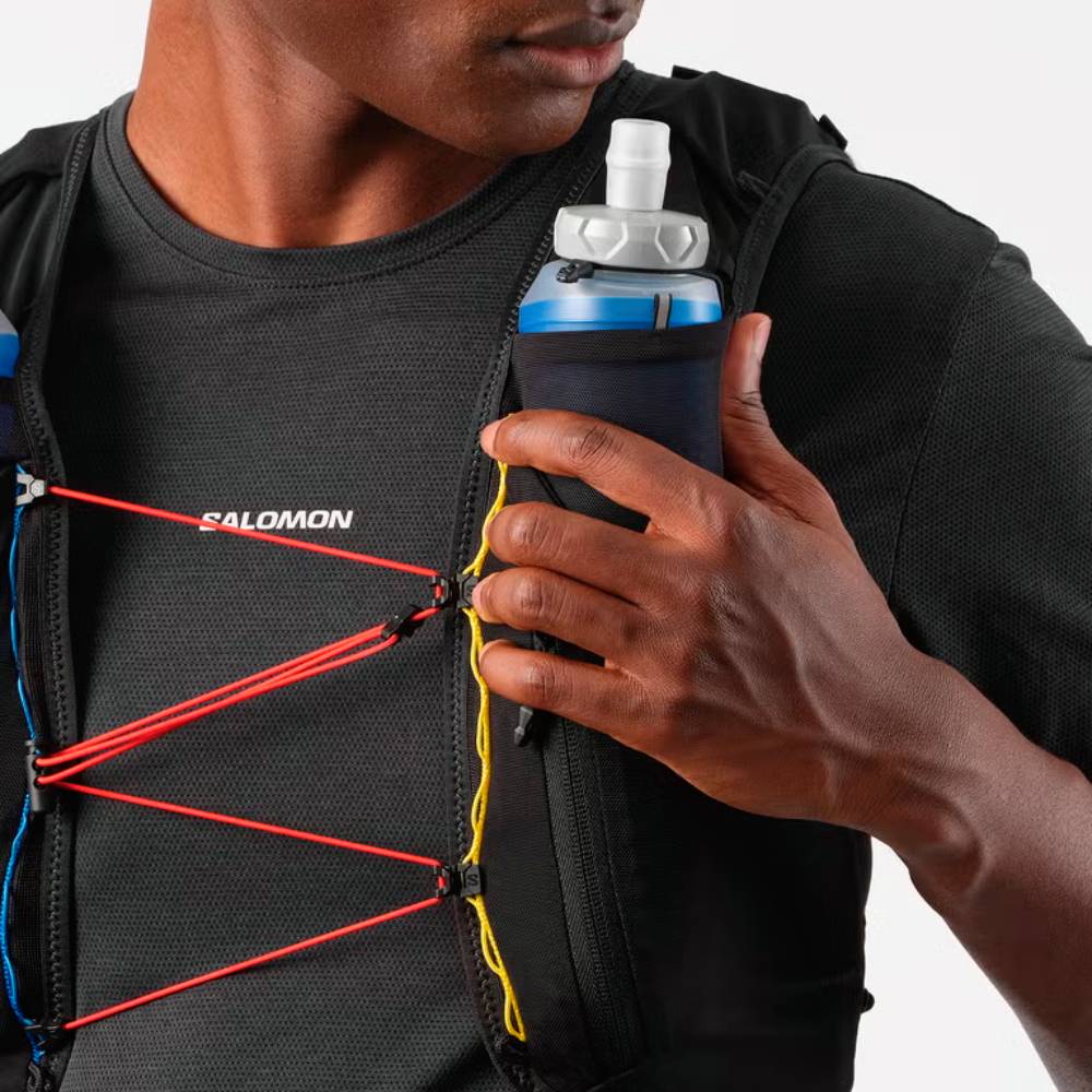 MOCHILA CHALECO SALOMON ADV SKIN 5 - Race Flag / Black / White - Imagen 6