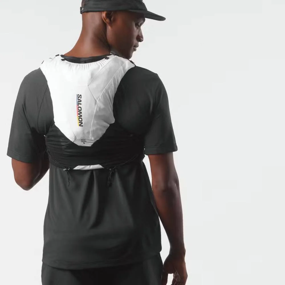 MOCHILA CHALECO SALOMON ADV SKIN 5 - Race Flag / Black / White - Imagen 5