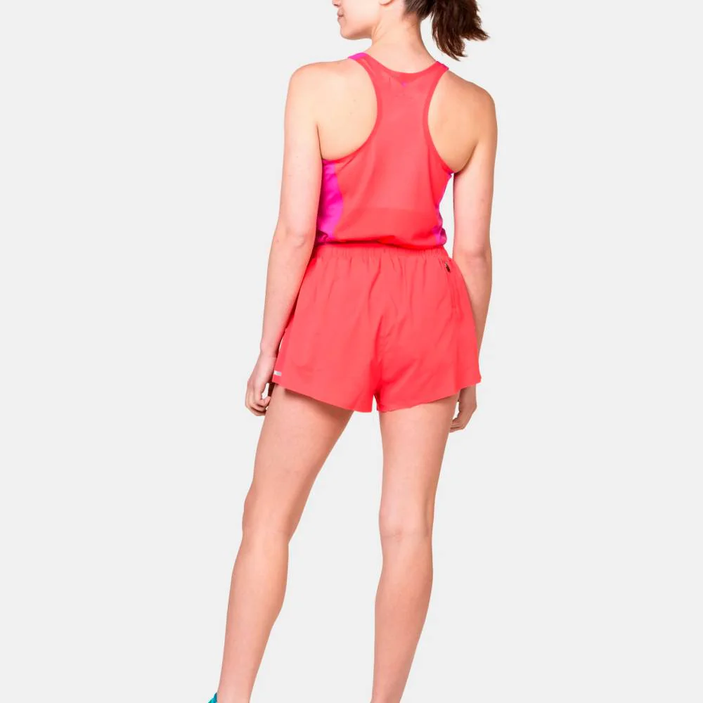 PANTALÓN CORTO RONHILL TECH RACE MUJER - Sunset / Razzmatazz - Imagen 5